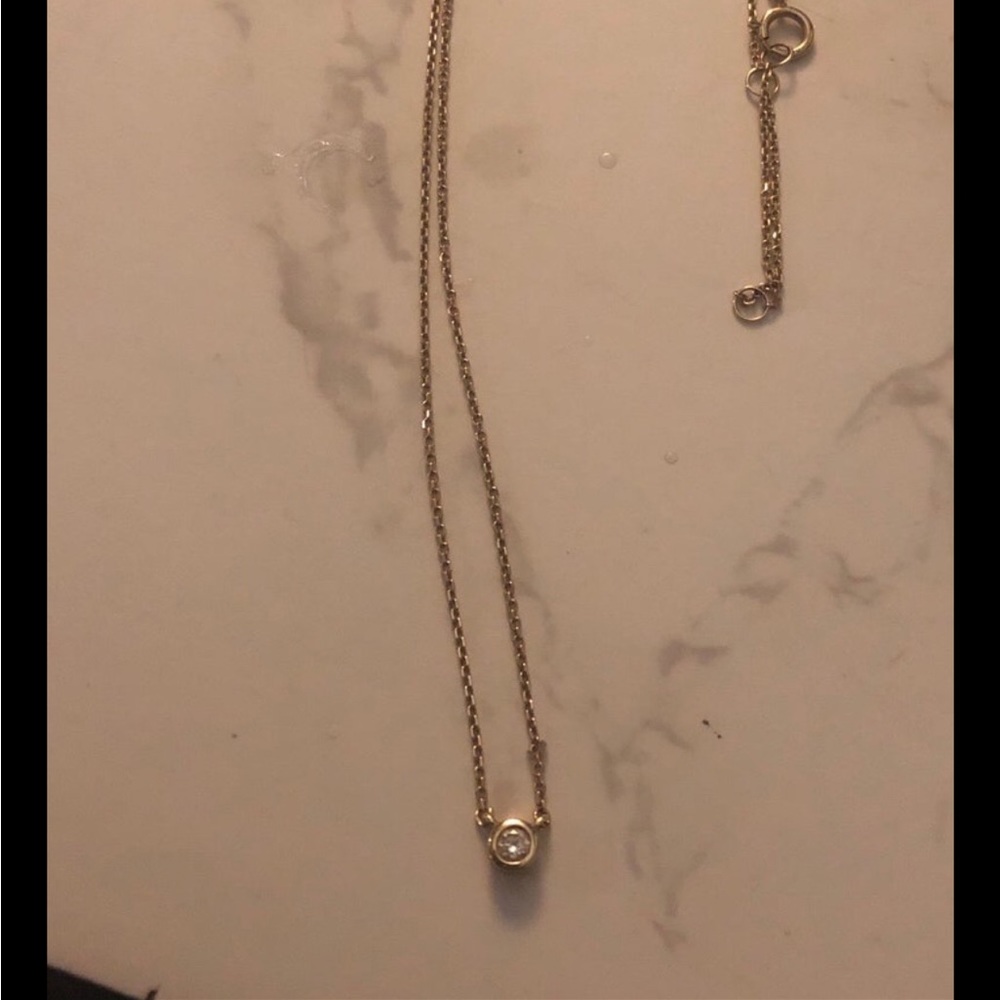 Ana luisa solid gold, Diamond necklace